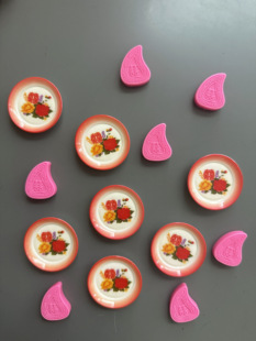 80年代喜盘潮汕文创喜糖粿冰箱贴磁吸装饰品喜上加喜创意礼物送人