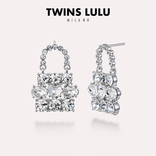 TWINSLULU高级感爆闪包包耳环