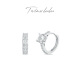 TWINFS LULU轻奢简约气质AB款 不对称圈圈耳环TSL868情人节礼物