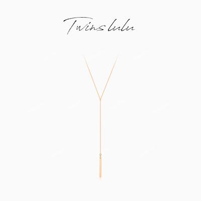 TWINSLULU毛衣链长款项链