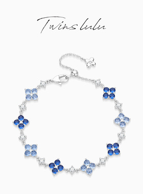 TWINSLULU花簇四叶手链