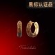 TWINS LULU欧美复古个美拉德风气质耳环TSL1303情人节礼物