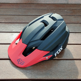 FOX头盔山地车新款 备自行公路车越野速降越野盔安全帽 半盔骑行装