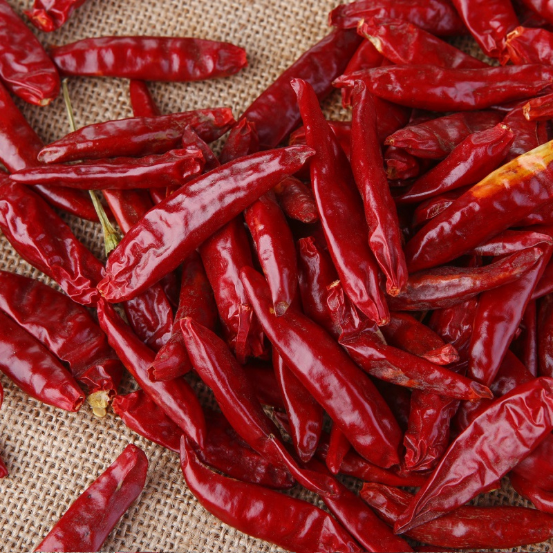 江西友泉辣椒特辣红辣椒朝天椒手工挑选散装称重辣椒干辣椒家用