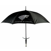 GAME 卡通长柄晴雨伞 游戏狼族longclaw剑柄雨伞 THRONES权利