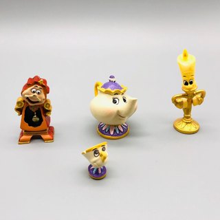 美女与野兽烛台卢米亚摆件台钟摆设葛士华盲盒手办玩偶公仔模型