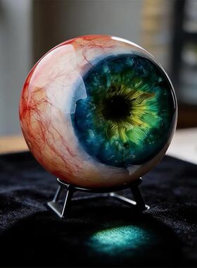 创意新Hyper-Realistic Monster Eye Decor怪兽眼装饰桌面摆件