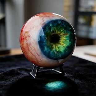 创意新Hyper-Realistic Monster Eye Decor怪兽眼装饰桌面摆件