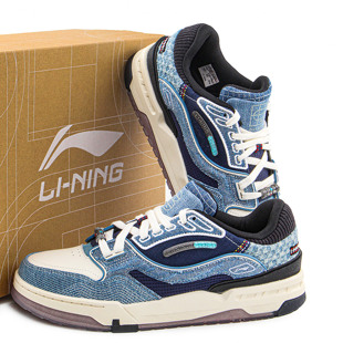 BTC 低帮舒适运动滑板鞋 3男子休闲鞋 经典 AGCV281 2025新款 李宁001