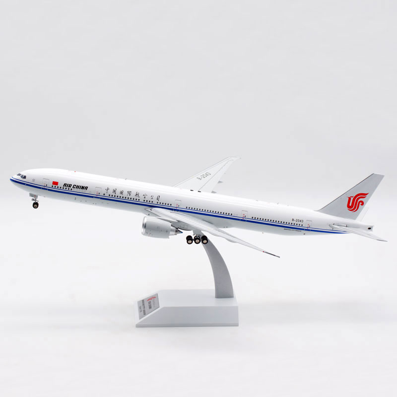 aviation 1:200飞机模型合金 中国国际航空 波音777-300er b-2043