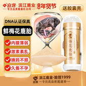 宜露鹿胎粉正品 梅花鹿胎吉林新鲜鹿胎盘素颗粒胶囊打粉鹿参膏胎膏