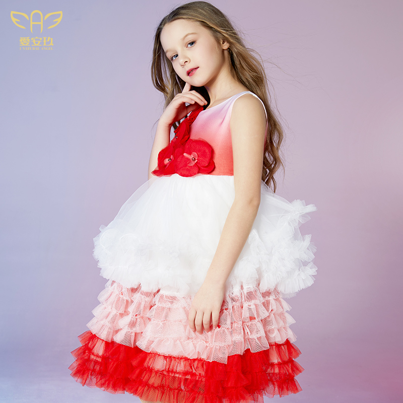 愛安玖小女孩公主裙禮
