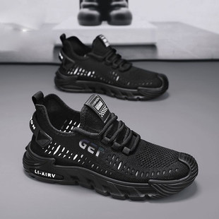 运动软底男士 断码 新款 春夏季 轻便防滑透气跑步网面 清仓男鞋