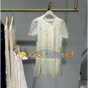 连衣裙女123207081 夏纯色公主裙宽松短款 124207048 专柜正品 ONLY