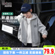 2026儿童春拉链衫 新款 连帽男孩运动服 男童外套春装 小象汉姆童装