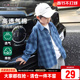 男童长袖 宝宝春装 衬衫 格子衬衣2026新款 洋气 儿童春季 小象汉姆童装