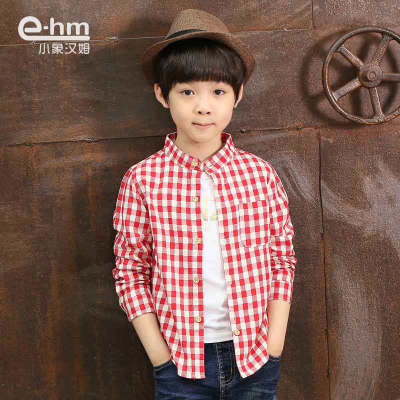 Chemise garcon à manche longue - Ref 2072918 Image 3