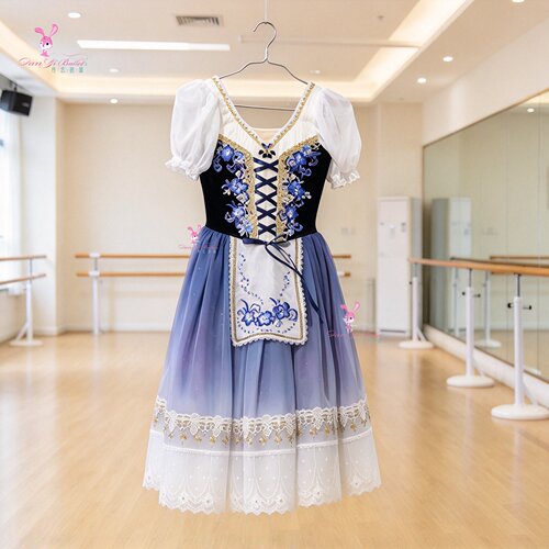丹艺芭蕾舞服关不住的女儿演出服盘裙tutu比赛服表演服专业定制
