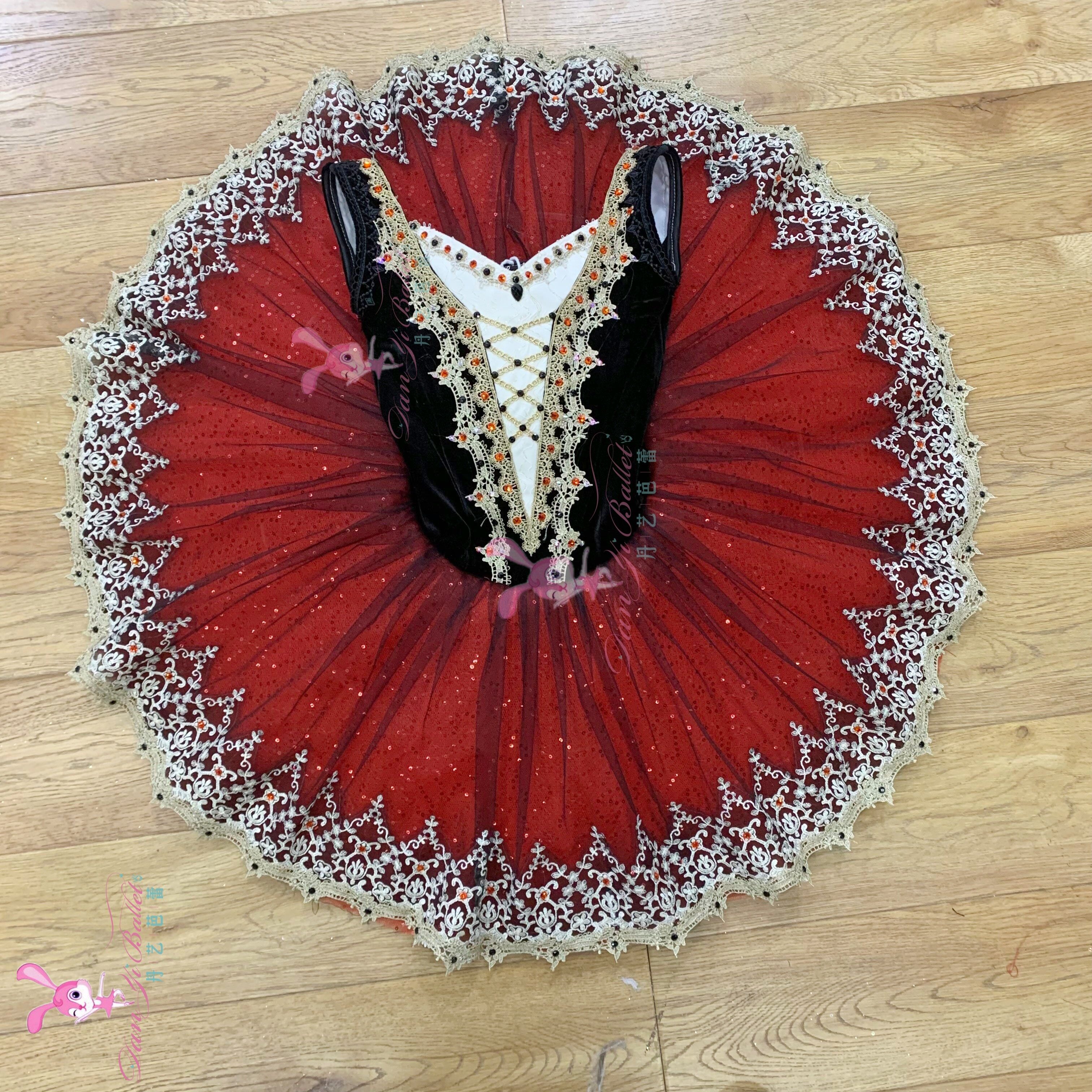 丹艺芭蕾舞服唐吉艾斯美拉达盘裙tutu裙表演服比赛服演出专业定制