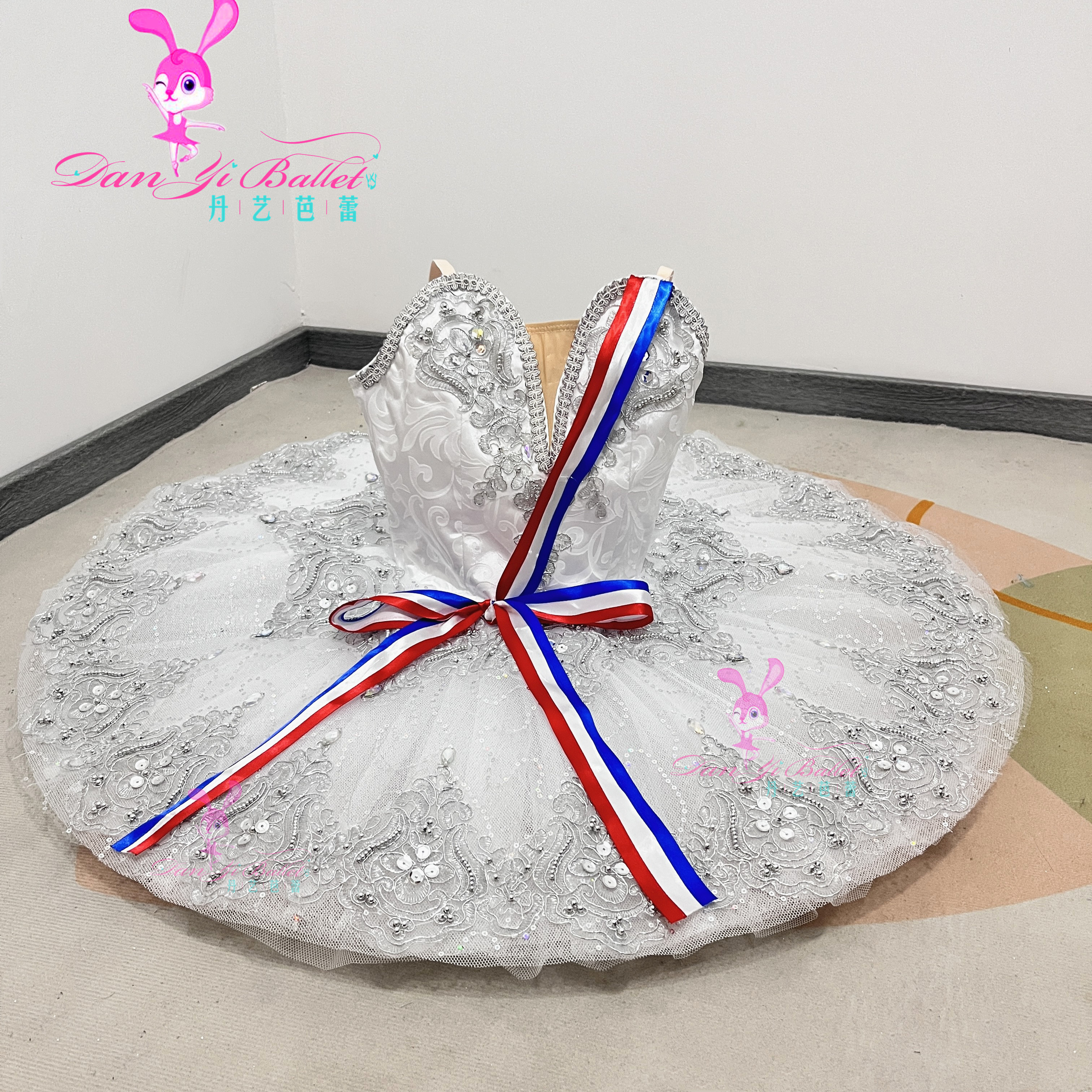 丹艺简易巴黎火焰tutu裙专业定制芭蕾舞服盘裙比赛服演出服