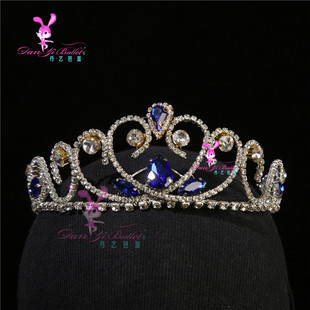 Danyiballet芭蕾皇冠专业定制通用款额链头饰头箍帕基塔蓝鸟