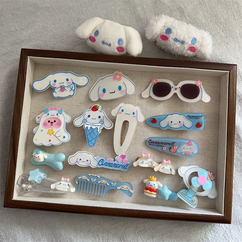 超值盲盒 可爱大耳狗发夹套装 八字刘海发卡夹子秋冬发饰头饰品女,饰品/流行首饰/时尚饰品新,发饰,淘宝优惠券,粉丝福利购,淘宝优惠卷