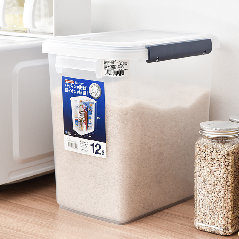 asvel日本进口防潮防虫密封米箱