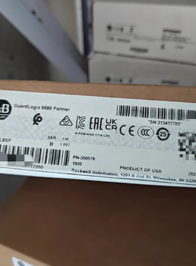 1756-L8SP GuardLogix 5580合作伙伴处理器全新 1756L8SP