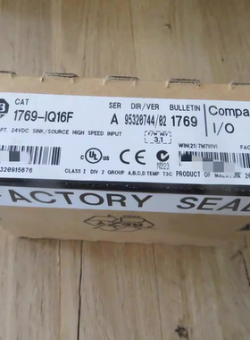 1769-IQ16F CompactLogix高速输入模块16点24 VDC 1769IQ16F