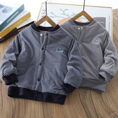 校服神器男童棉衣外套秋冬装 儿童内搭棉袄保暖中大童棉服内胆加厚