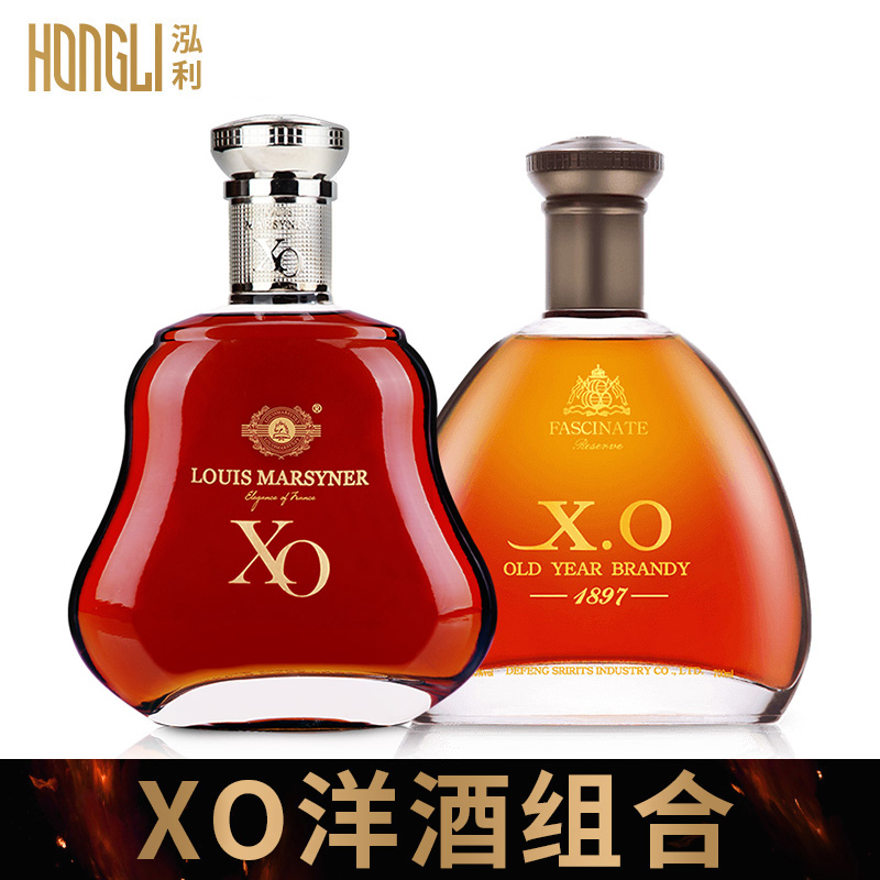 Ñó¾ÆÌ××° ×éºÏ ÀñºÐ×°XO°×À¼µØ40¶È¡¾700mL*2Æ¿¡¿Çë¿Í¡¢ËÍÀñ