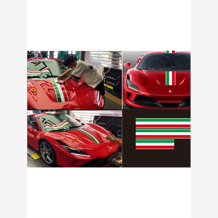 法拉利F8车贴拉花458赛道