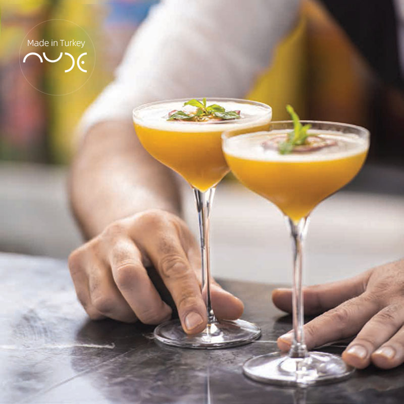 土耳其NUDE努德进口水晶鸡尾酒杯玛格丽特杯马天尼酒杯酒吧调酒杯
