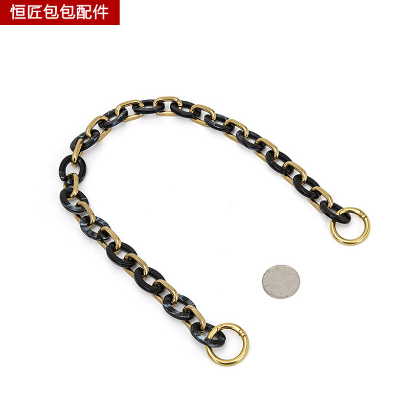 包包链条配件单买高档带子改造配件带斜挎腋下包链条手提装饰肩带