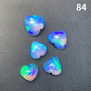 天然欧泊宝石 彩宝戒面 非洲椭圆水滴欧泊裸石可定制吊坠戒指手链