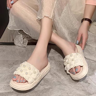 一字型厚底仙女风串珠