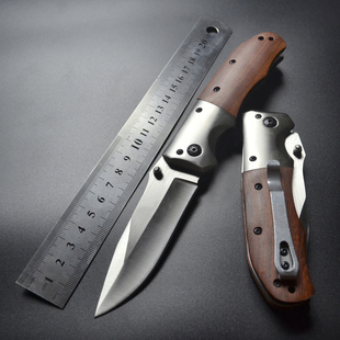 正规合法户外小刀防身折叠刀勃朗宁高硬度军工刀水果小刀便携刀具