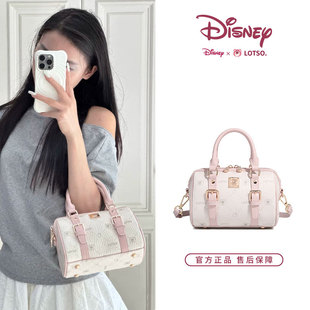 包包波士顿枕头包大容量通勤手提单肩包 正品 Disney 迪士尼新款