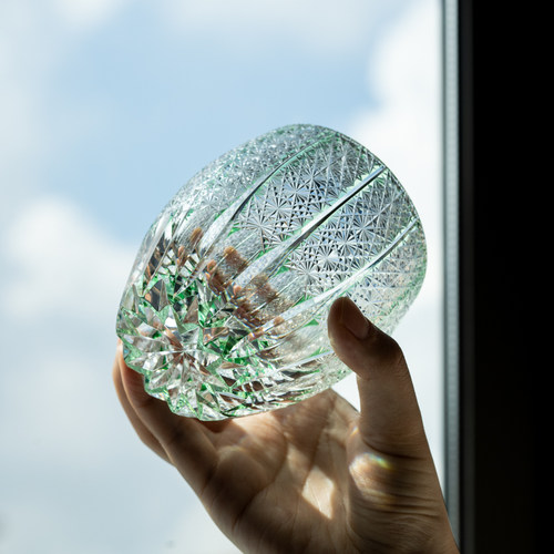 满天星江户切子威士忌杯