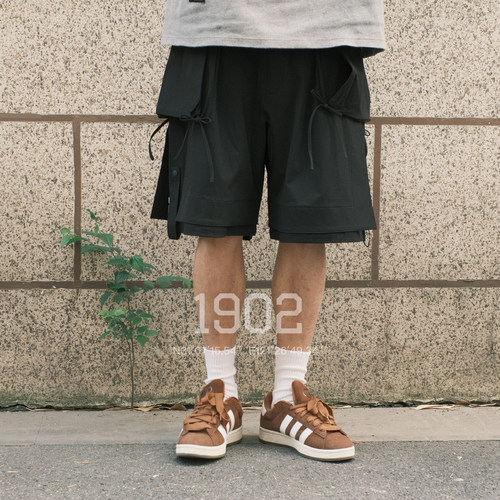 现货GOOPiMADE户外宽松机能短裤