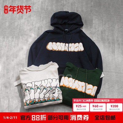 nauticajapan双面穿卫衣帽衫