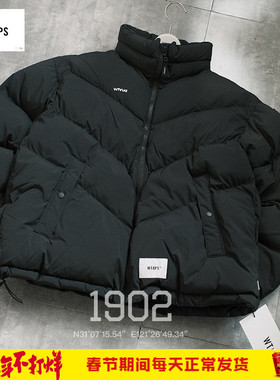 现货 WTAPS 22AW TTL/JACKET.POLY.TAFFETA.WTVUA 棉服夹克外套