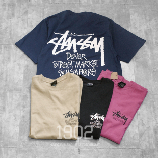 城市限定 新加坡 DSM 现货 短袖 Tee 巴黎东京伦敦首尔 T恤 Stussy
