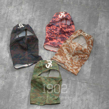 现货 Supreme 25Fw Balaclava 巴拉克拉法帽防风头套温感变色面罩
