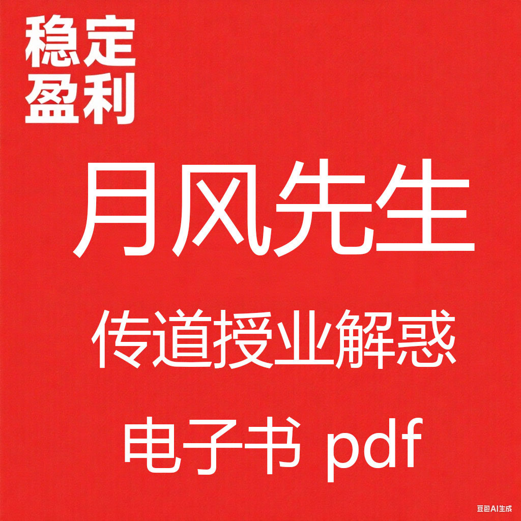 月风先生学习笔记 传道受业解惑高清PDF视频 投机教程