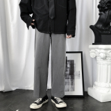 大货主推！转化8%2021春季直筒休闲裤宽松西装裤NB888P45，男装休闲裤，电商C303