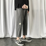 备货10W！已注册！雏菊九分休闲裤薄中性男女NB118P45控58，男装休闲裤，电商C303