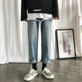 转化率8%主推2021春装条纹牛仔裤宽松老爹裤NB58P58，男装牛仔裤，电商C303
