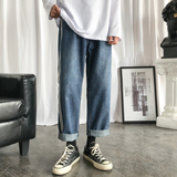转化率8%主推2021春装条纹牛仔裤宽松老爹裤NB58P58，男装牛仔裤，电商C303