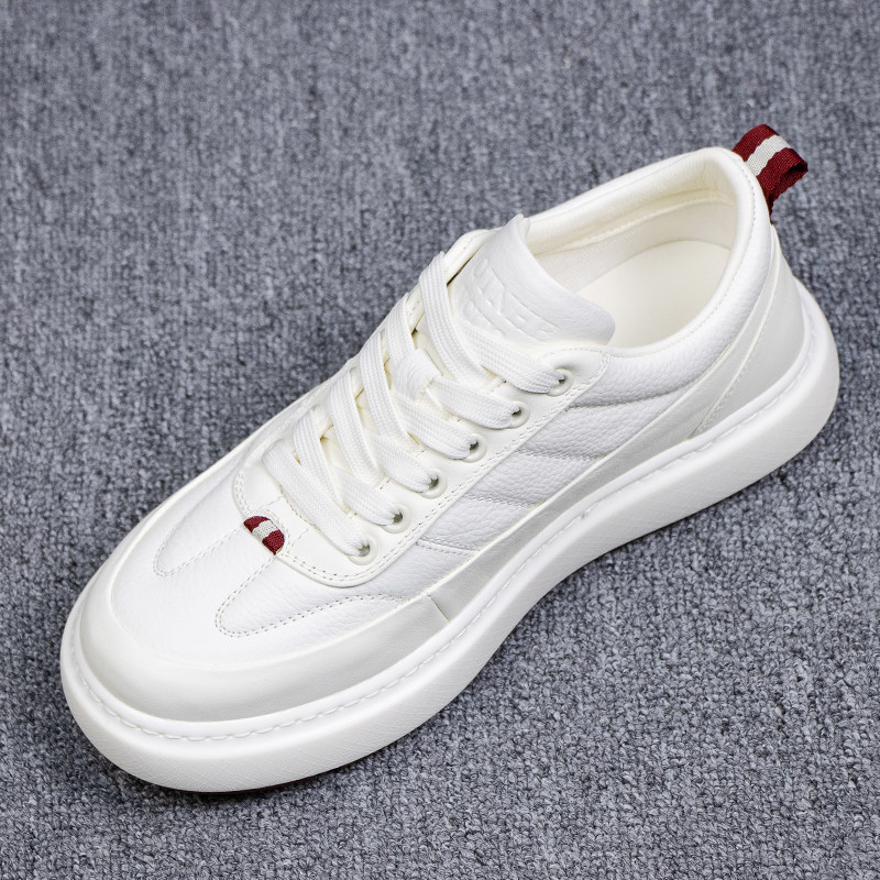 真皮厚底百搭小白鞋男士冬季新款爆款时尚百搭增高休闲运动板鞋潮,流行男鞋,单鞋,淘宝优惠券,粉丝福利购,淘宝优惠卷